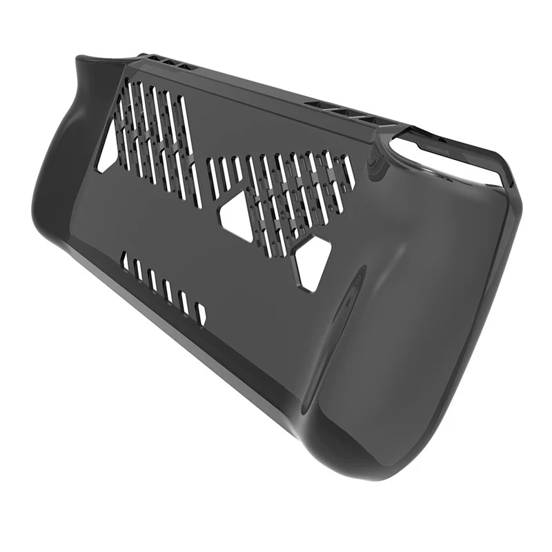 For Asus ROG Ally X Game Console TPU Protective Case Cover - Transparent Black