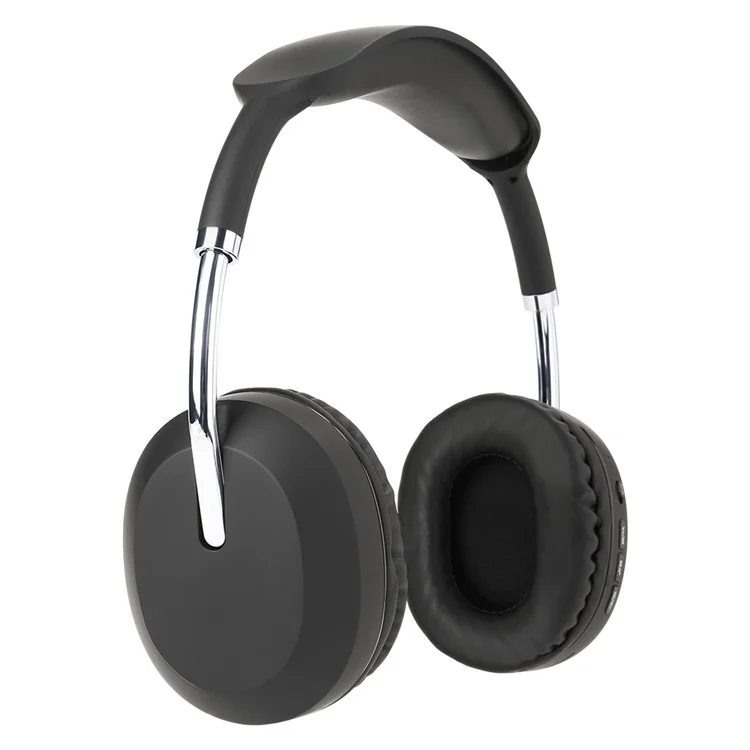 D-819 Bluetooth 5.3 Auriculares Hifi Stereo 15H Tiempo de Juego Auriculares Inalámbricos Soporte FM - Negro