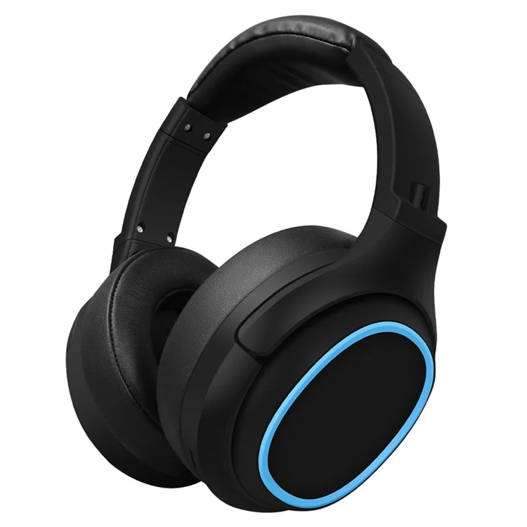 D-815 Wireless Bluetooth-compatible 5.3 Headphones 40H Playtime Over Ear HiFi Stereo Headset for Smartphone, PC - Blue