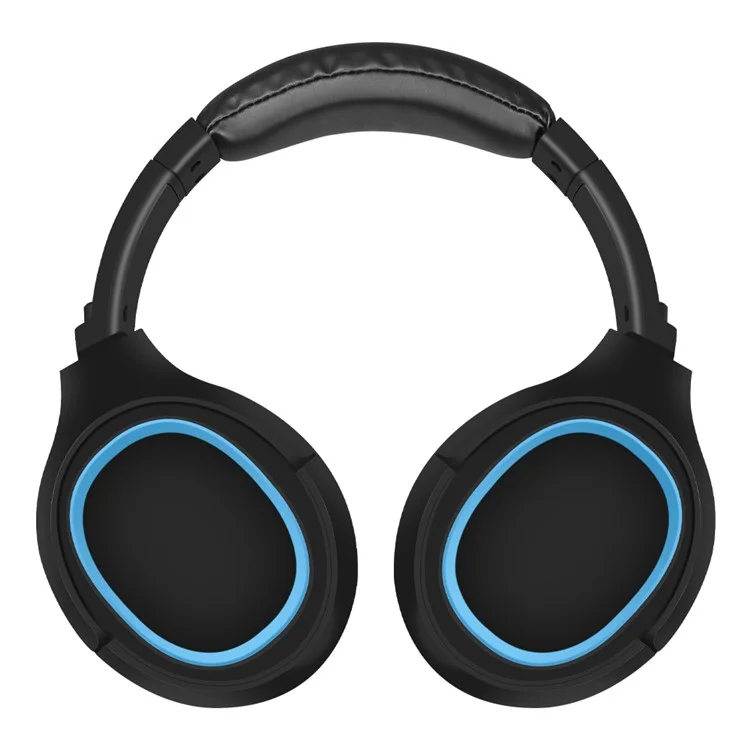 D-815 Wireless Bluetooth-compatible 5.3 Headphones 40H Playtime Over Ear HiFi Stereo Headset for Smartphone, PC - Blue