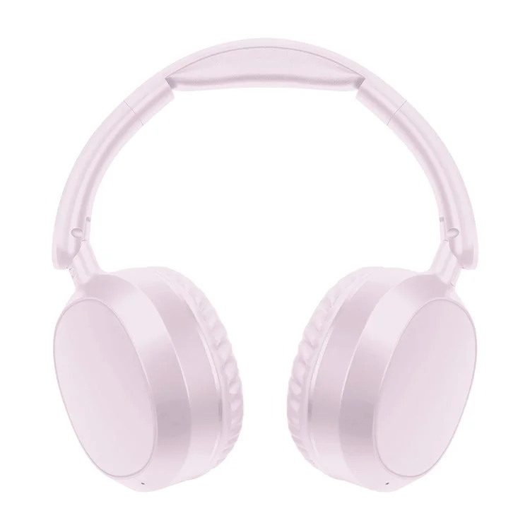 D-913 Bluetooth-compatible 5.3 Headphones 50H Playtime Wireless Foldable Headsets, HiFi Low Delay - Pink