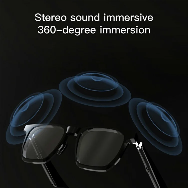 G01-09 Bluetooth-compatible Smart Sport Sunglasses Wireless Music Earphone Sun Glasses (CE Certified) - White