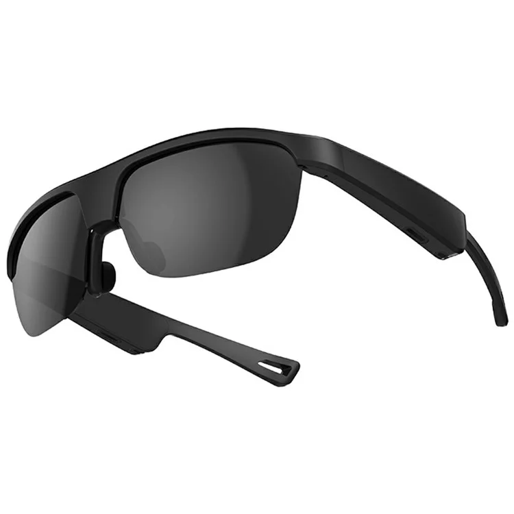 G02 Cycling Smart Glasses Bluetooth-compatible Wireless Earphone Polarized Sunglasses (CE Certified) - Black