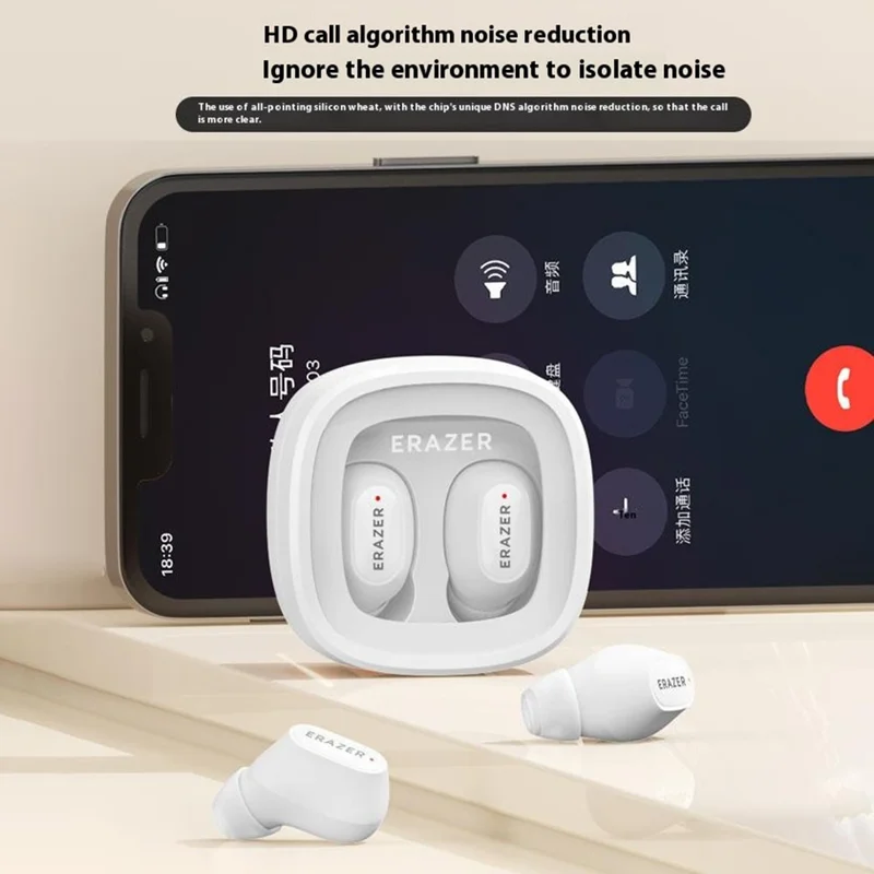 LENOVO ERAZER XT62PRO Wireless Stereo Music Headset TWS In-Ear Bluetooth-compatible Earphone - Pink