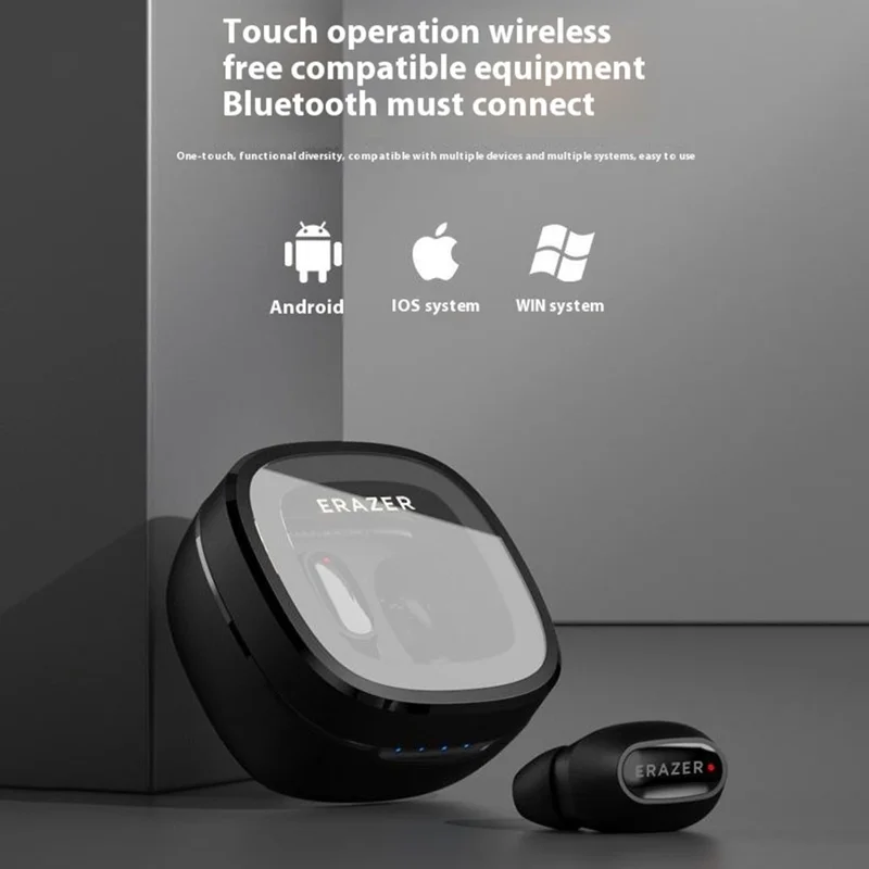 LENOVO ERAZER XT62PRO Wireless Stereo Music Headset TWS In-Ear Bluetooth-compatible Earphone - Pink