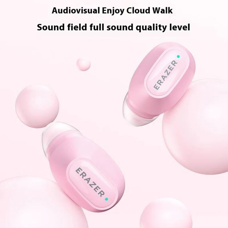 LENOVO ERAZER XT62PRO Wireless Stereo Music Headset TWS In-Ear Bluetooth-compatible Earphone - Pink