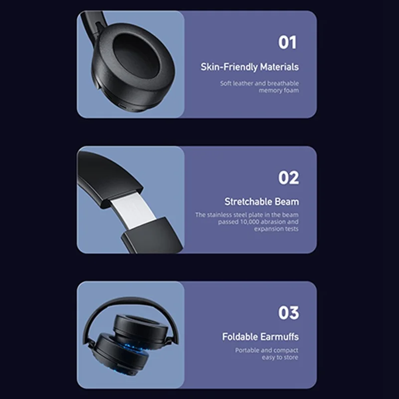 AWEI A780 Pro Wireless Bluetooth-compatible Gaming Headset 3.5mm AUX Wired Earphone Headphone with Colorful Lights
