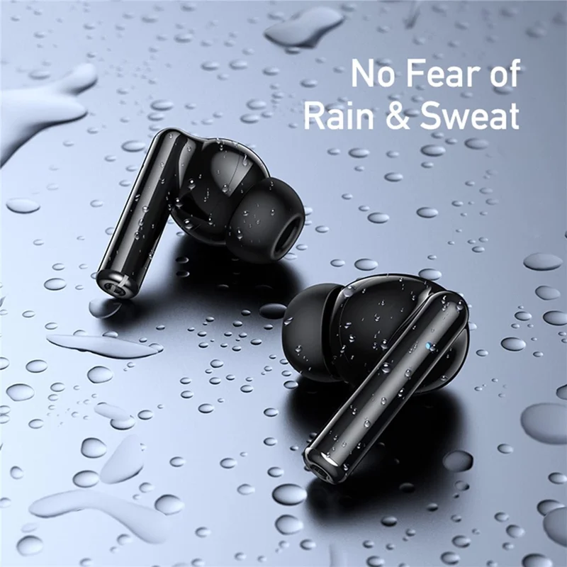 AWEI T61 Bluetooth Headset Enc-rausch-reduktion Earphone Wireless Kopfhörer Mit Integriertem Mikrofon - Schwarz