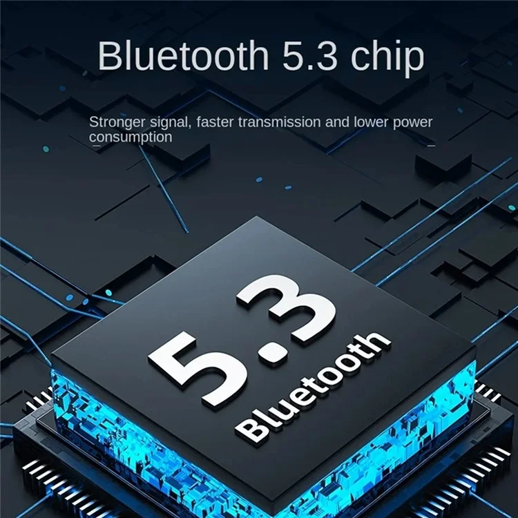 AWEI T63 Low Delay Wireless Bluetooth-compatible Headphones Noise Reduction Gaming Earphones