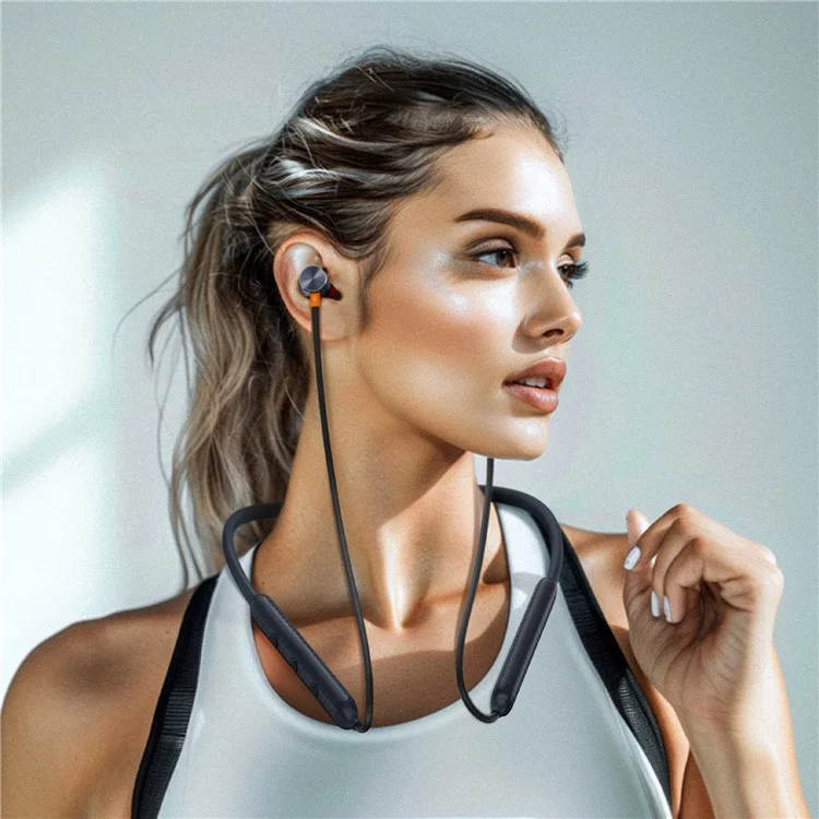 ACEFAST N2 Auricular Bluetooth de Cuello ENC Cancelación de Ruido Auricular Colgante del Cuello