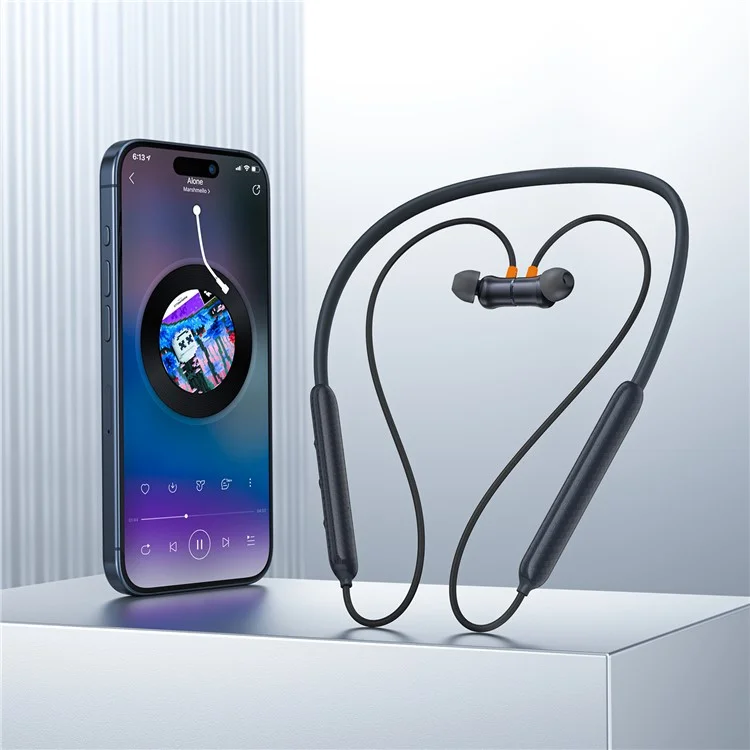ACEFAST N2 Auricular Bluetooth de Cuello ENC Cancelación de Ruido Auricular Colgante del Cuello