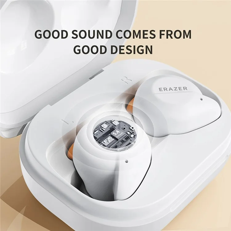 Lenovo Erazer XT91Pro TWS Bluetooth In-ear Aurnello Hifi Musica Stereo HD Chiamata Wireless Auricolare - Beige