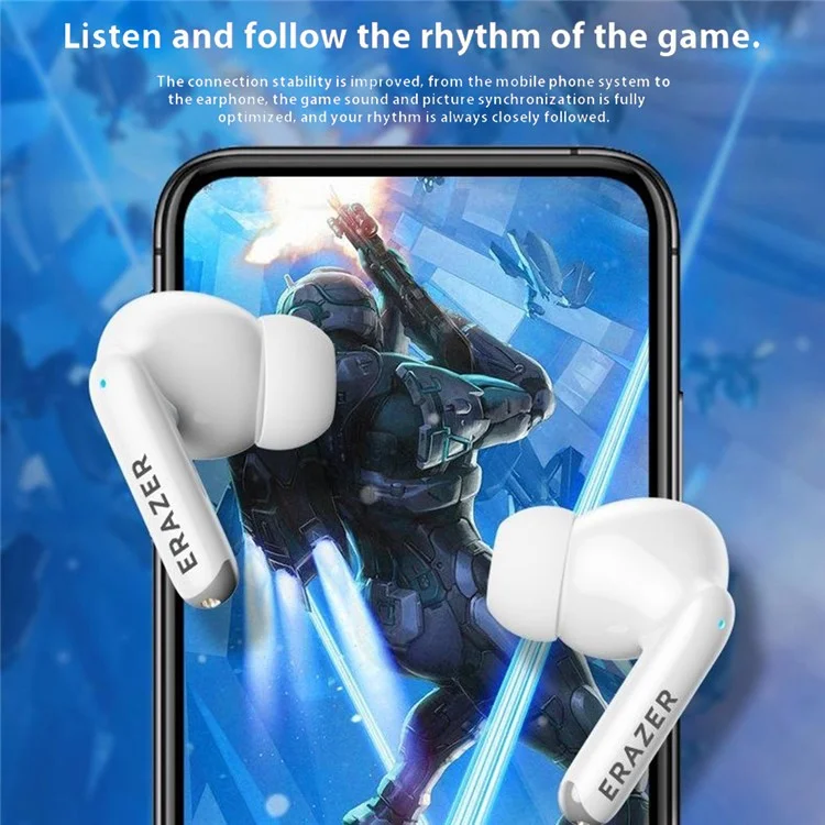 100pcs Lenovo Erazer Xt88pro TWS Bluetooth In-earleting Hifi Stereo Music Gaming Churming - Negro