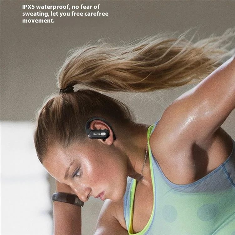 100pcs Lenovo Erazer Xt60pro TWS Bluetooth Music Game Game de Auriculares Auriculares Sports In-Ear Sports - Negro