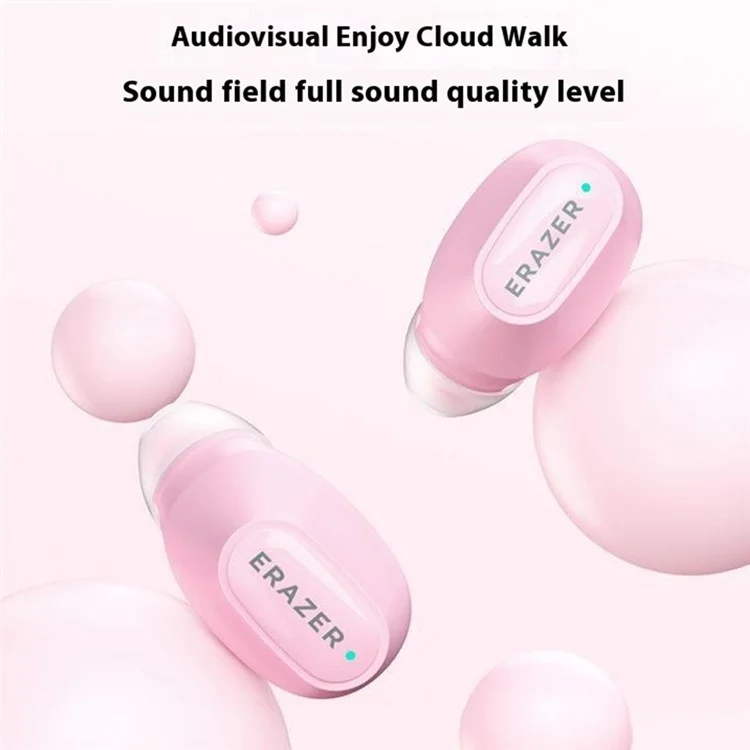 100pcs Lenovo Erazer XT62PRO Wireless Stéréo Musique Headset TWS Eartphone Bluetooth Intra-auriculaire - Noir