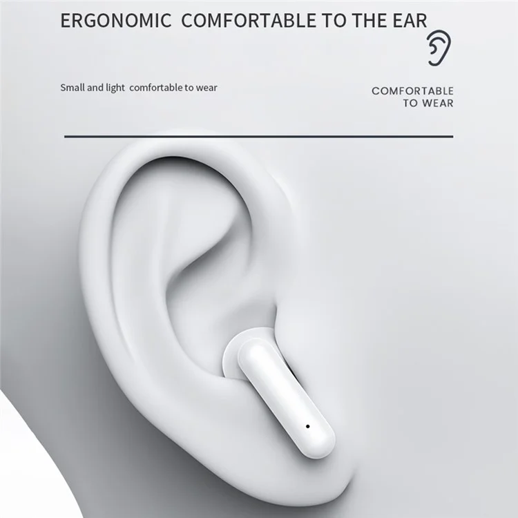 ML762 TWS Bluetooth-Ohrhörer mit Touchsteuerung, ergonomisches Stereo-Musikwireless-Headset