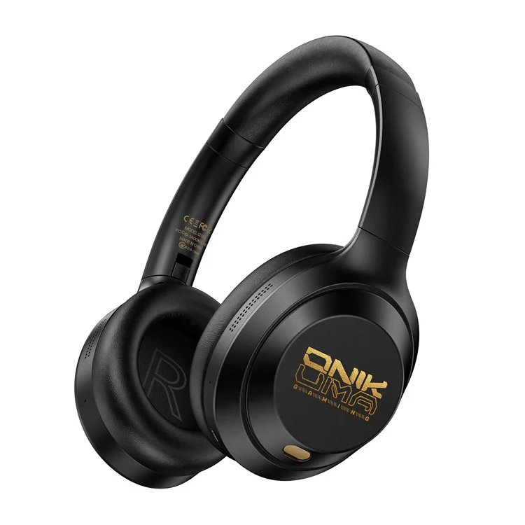Fones de Ouvido com Cancelamento de Ruído ONIKUMA GT811 ANC+ENC Bluetooth / Modo Dual com Fio