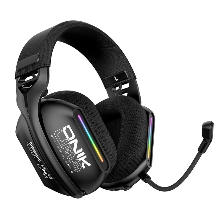 ONIKUMA GT808 Cuffie Tri-Mode 2.4GHz Ultra-Bassa Latenza Wireless Gaming Headset con Microfono