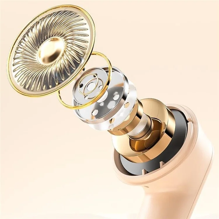 WEKOME WS-15 Bluetooth-compatible Headset Wireless Headphone Sports Earphone with Charging Case - Beige