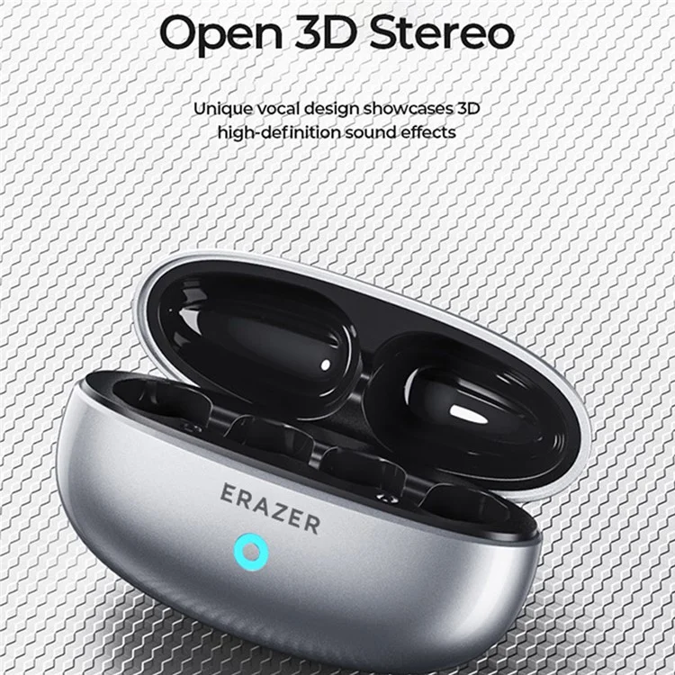 Lenovo Erazer XT83Pro Clipe de Ouvido Bluetooth Fone de Ouvido Sem Fio Headset de Jogo de Música Sem Fio - Preto