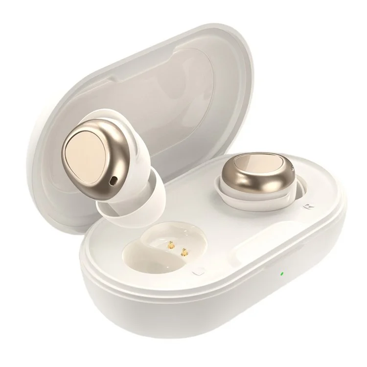 Foneng BL153 TWS Bluetooth In-ear-ohrhörer Earphone Wireless Touch Control Musik Headset - Beige