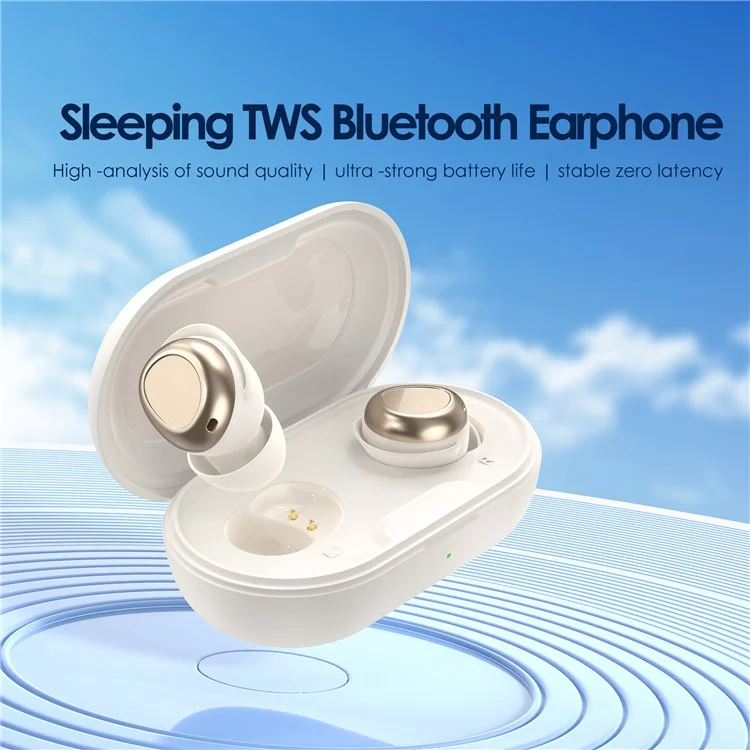 Foneng BL153 TWS Bluetooth In-ear-ohrhörer Earphone Wireless Touch Control Musik Headset - Beige