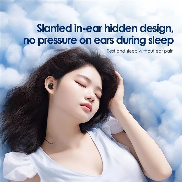 Foneng BL153 TWS Bluetooth In-ear-ohrhörer Earphone Wireless Touch Control Musik Headset - Beige