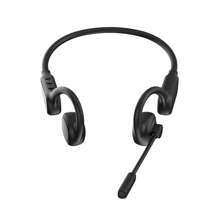 Gorsun W3 Auriculares Air Conducción Bluetooth Wireless Sports Music Gaming Charget Bandet - Negro