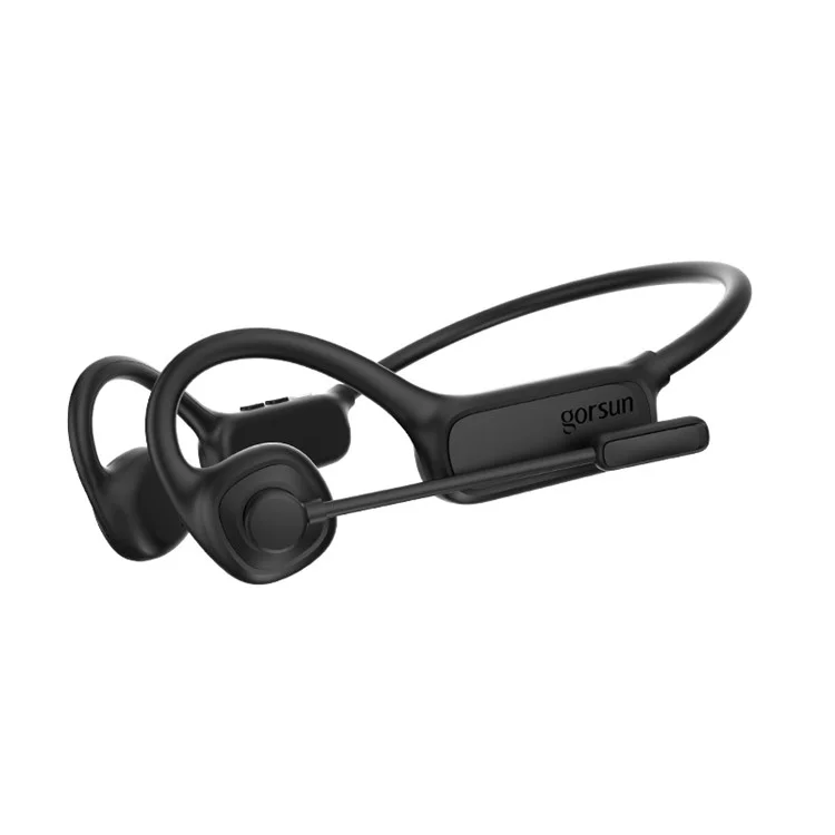 Gorsun W3 Auriculares Air Conducción Bluetooth Wireless Sports Music Gaming Charget Bandet - Negro