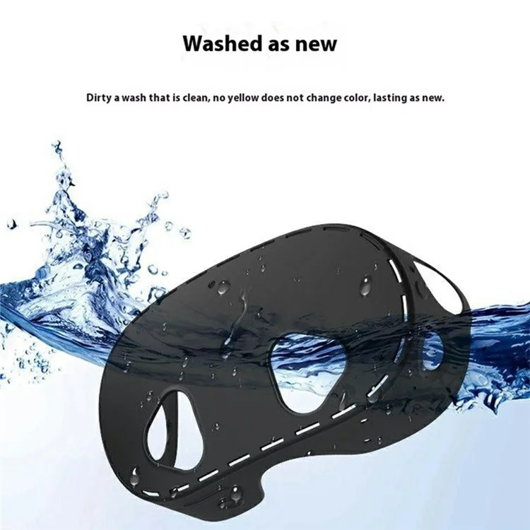 For Meta Quest 3S Silicone Protective Case Waterproof Mainframe Sleeve