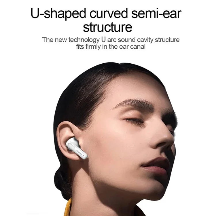 Lenovo Erazer XT98 Pro TWS Bluetooth Semi-in-orar Music Music Gaming Wireless Headset - Branco