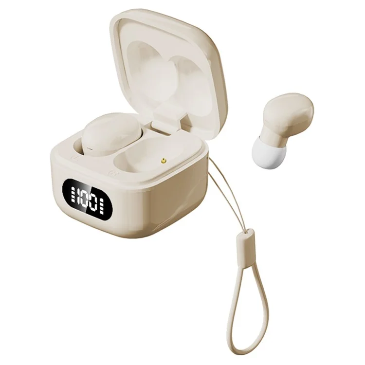 BH30 Mini TWS Bluetooth 5.3 Earbudes de Fones de Ouvido Ineversos Touch Control Wireless Music Headset - nu