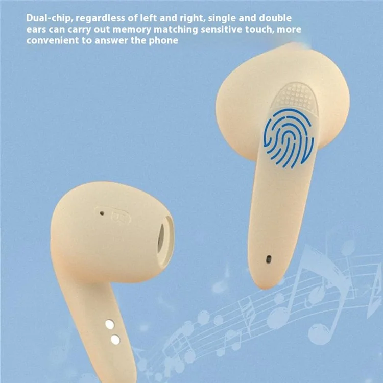 BH28 TWS Bluetooth 5.3 Earnofios Tampos Controle de Música Wirens Wirens Gaming Fone de Jogo - nu