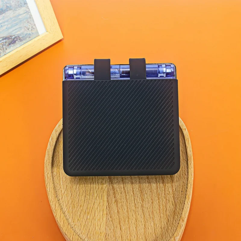 Für Anbernische RG35XXSP Silicon Case Handheld Gaming Console Sleeve Deckung - Schwarz