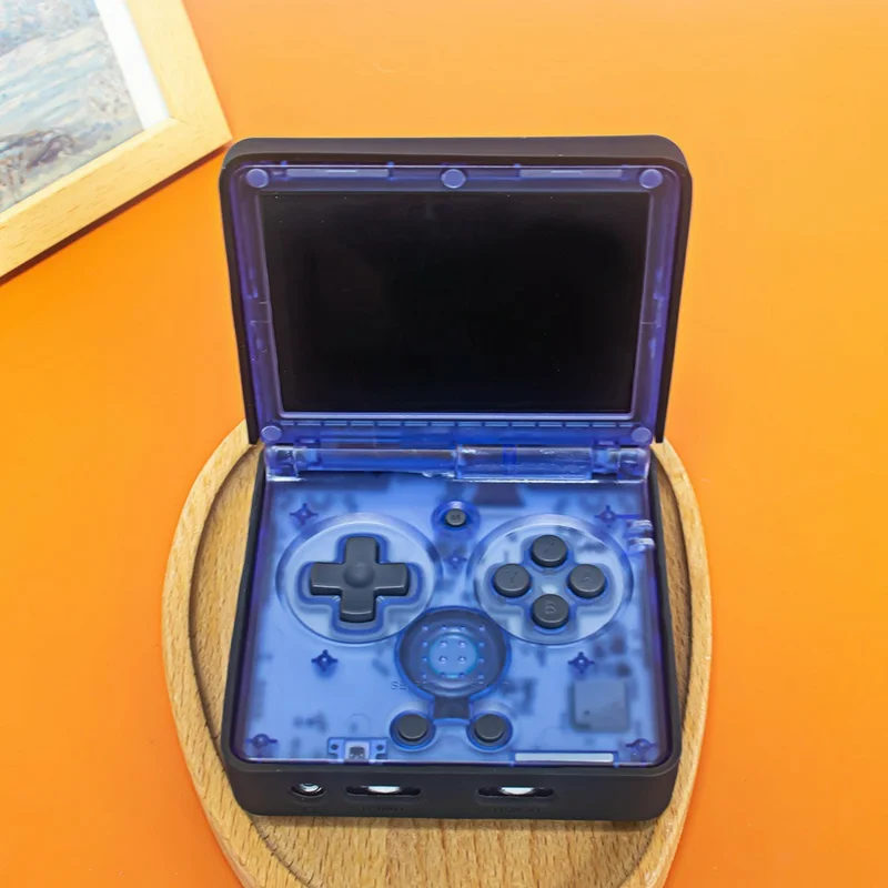 Für Anbernische RG35XXSP Silicon Case Handheld Gaming Console Sleeve Deckung - Schwarz