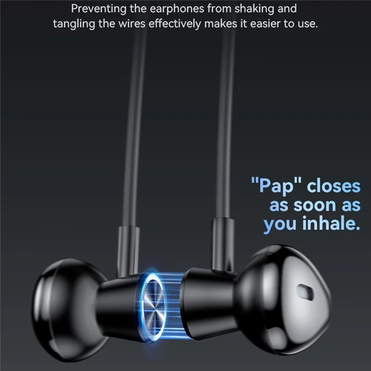 YESIDO YSP20 Magnetic Neck-Mount Earphones Lightweight Magnetic Absorption Headphones