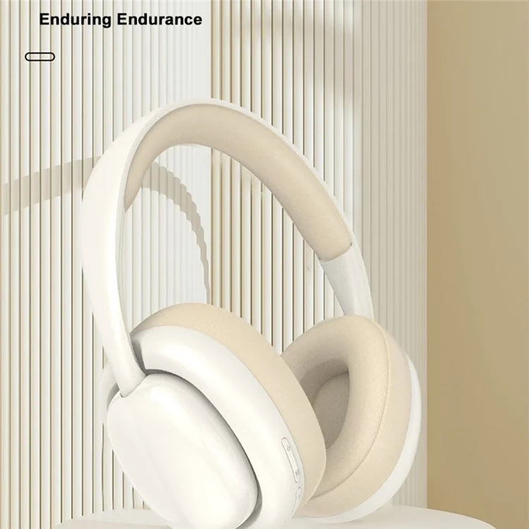 P7236 Wireless Stereo Bluetooth-compatible Headphone Over-Ear Gaming Music Headset - Khaki