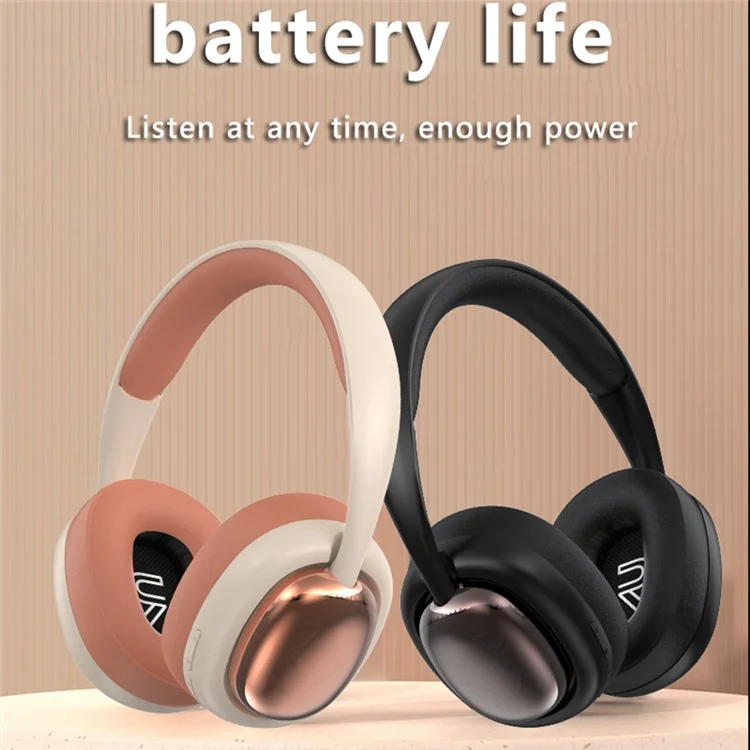 P7236 Pro Over-over-ear Gaming Gaming Harphone HD Sound de Baja Latencia Bluetooth 5.3 Soporte de Auriculares Aux / TF / FM - Naranja