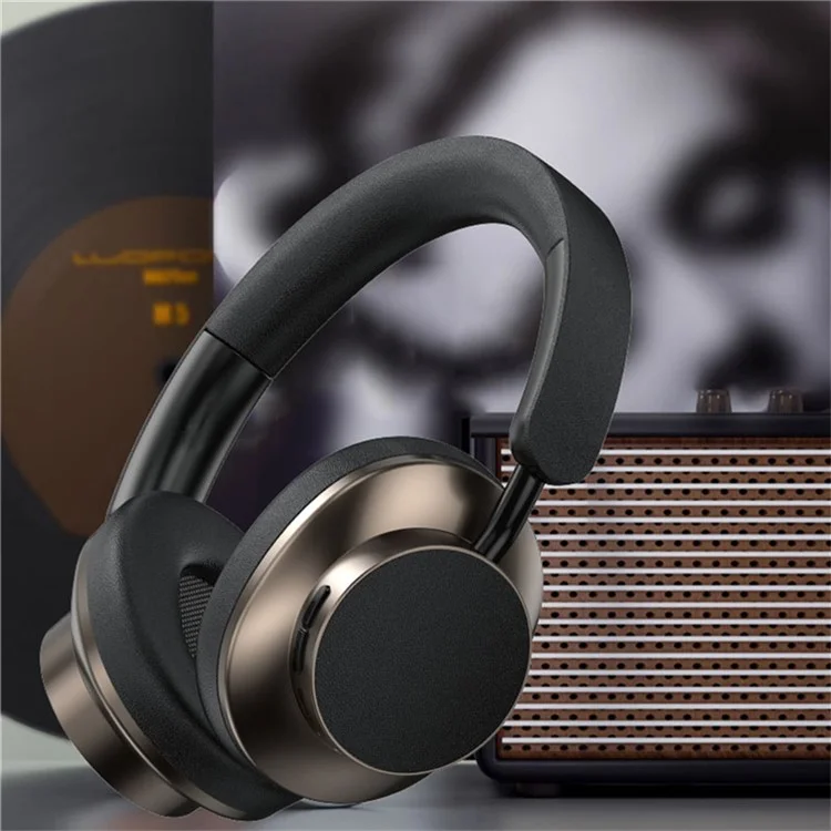 VJE 902 Auriculares de Baja Latencia HD Sound Bluetooth 5.3 Los Auriculares Inalámbricos Soportan Aux / TF / FM - Negro