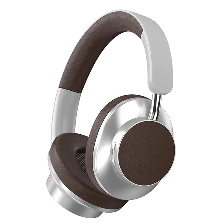 VJE 902 Low-Latency Over-Ear Headset HD Sound Bluetooth-compatible 5.3 Wireless Headphones Support AUX / TF / FM - Brown