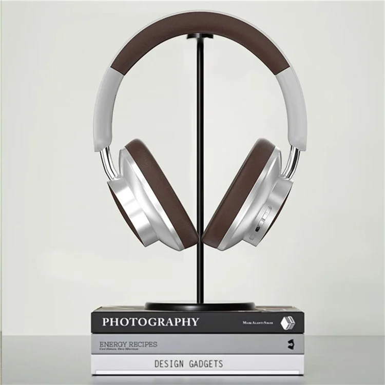 VJE 902 Low-Latency Over-Ear Headset HD Sound Bluetooth-compatible 5.3 Wireless Headphones Support AUX / TF / FM - Brown