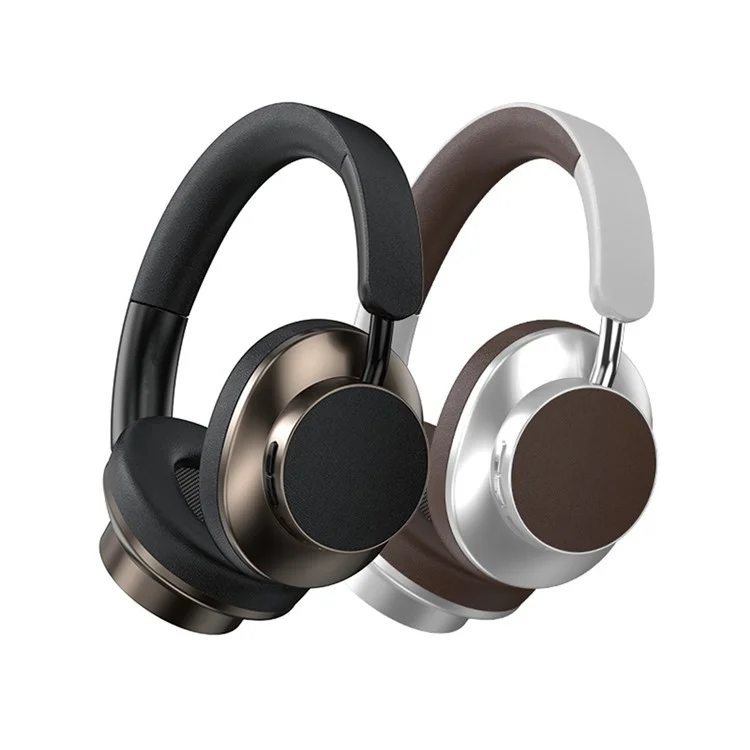 VJE 902 Low-Latency Over-Ear Headset HD Sound Bluetooth-compatible 5.3 Wireless Headphones Support AUX / TF / FM - Brown