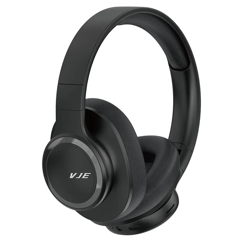 VJE 905 Bluetooth 5.3 Cuffie Per Over-ear, Supporto Per le Cuffie Wireless HD Aux Aux / tf / FM - Nero