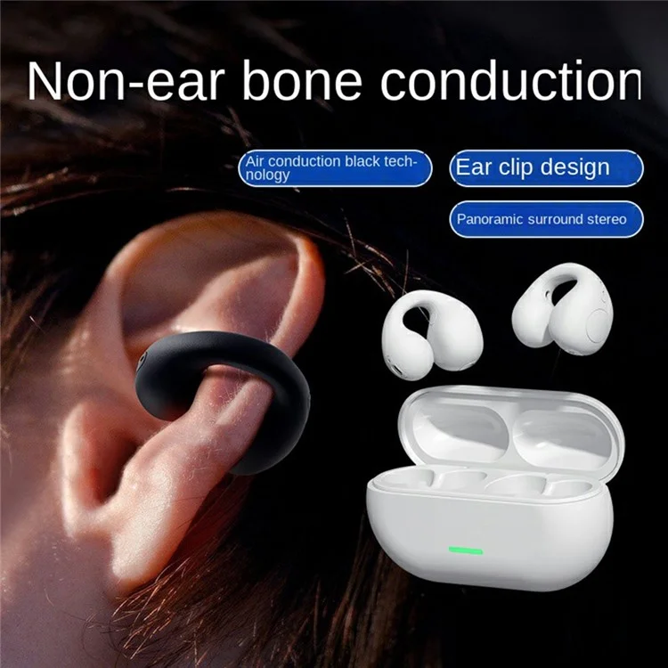 Écouteurs Bluetooth Sans Fil T7500 Écouteur de Conduction en os - Noir