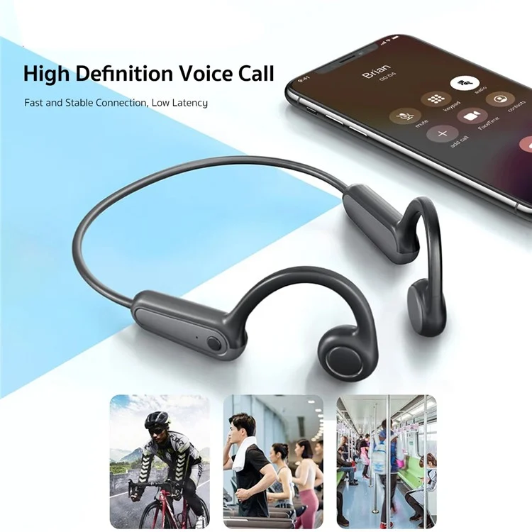 LENOVO ERAZER XF22 Outdoor Halshalterung Kopfhörer Open-Ear Wireless Bluetooth Kopfhörer - Weiß