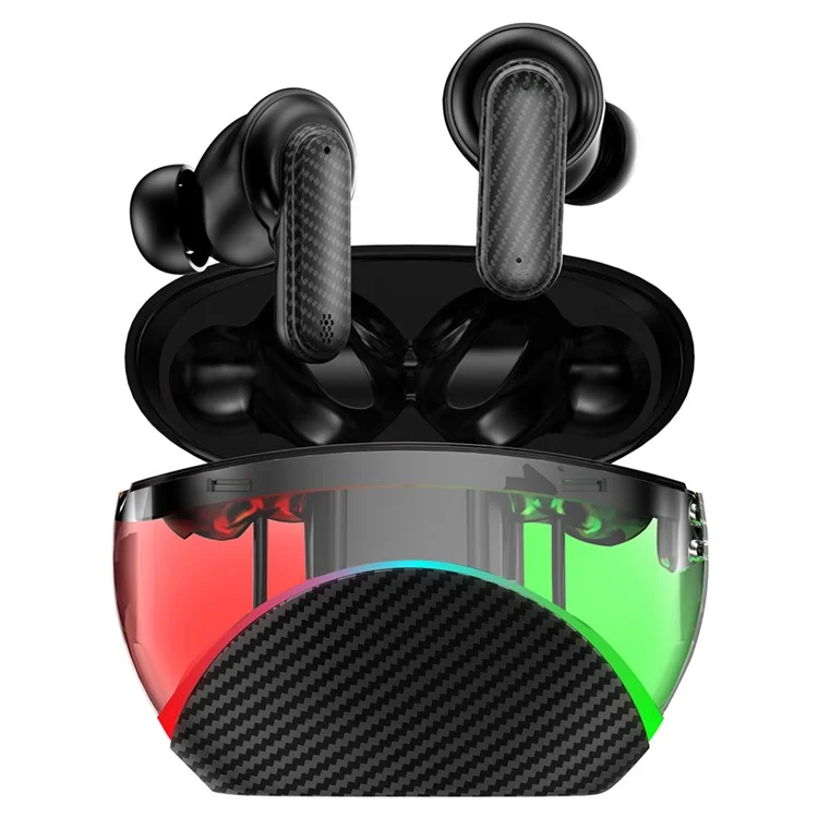 YW11 TWS Bluetooth -ohrhörer ANC Noise Reduktion Wireless Sportmusik Calling Headset - Schwarz