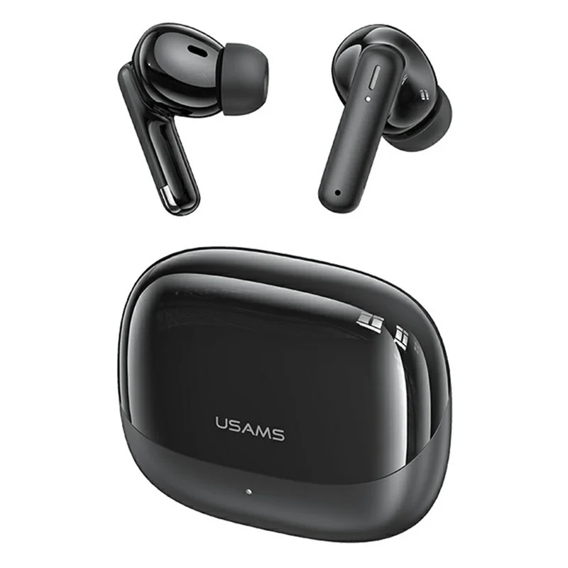 USAMS IF27 IF Series TWS Earbuds In-Ear Bluetooth-compatible Earphones with Capsule Charging Case - Black