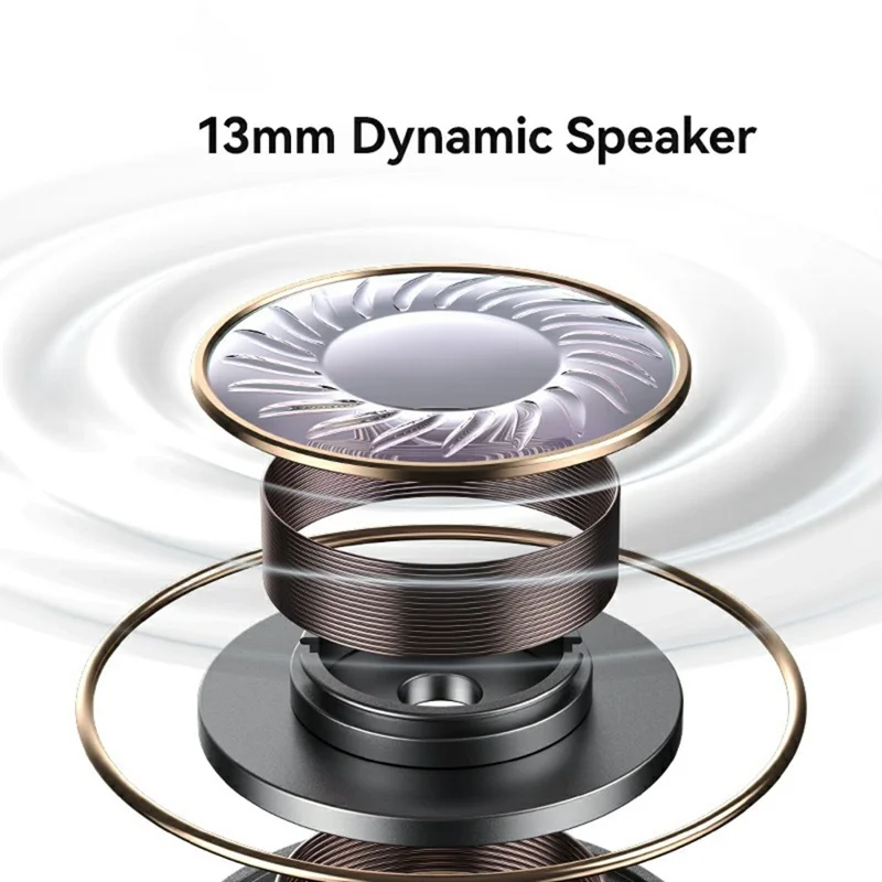 USAMS IF27 IF Series TWS Earbuds In-Ear Bluetooth-compatible Earphones with Capsule Charging Case - Black