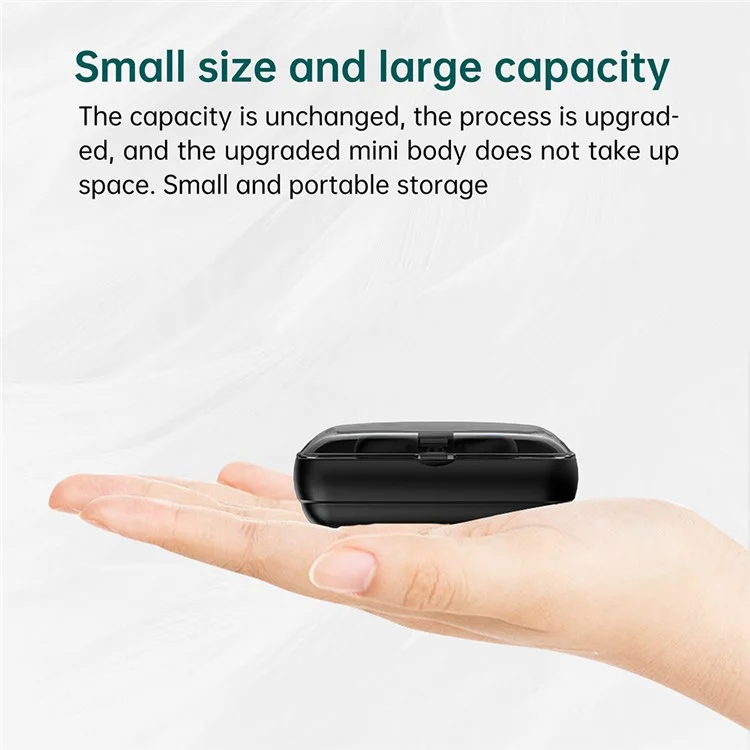 M19pro Bluetooth-compatible In-Ear Headphones HiFi Stereo Sound Touch Control Wireless Earbuds