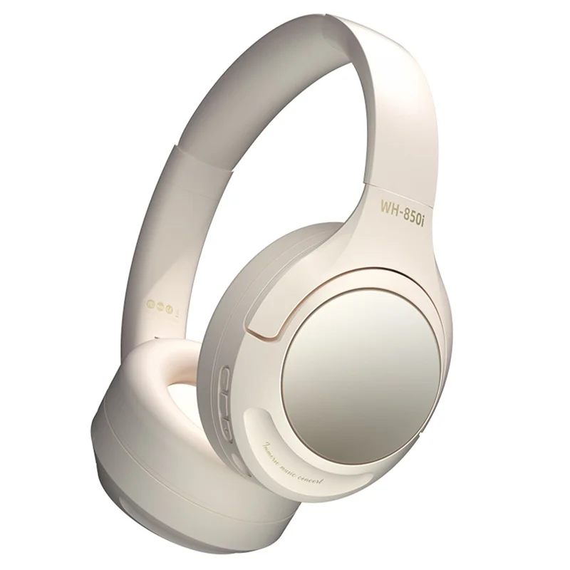 WH-850i Wireless ANC Heavy Bass Headphone Over-Ear Bluetooth-compatible Gaming Music Headset - White